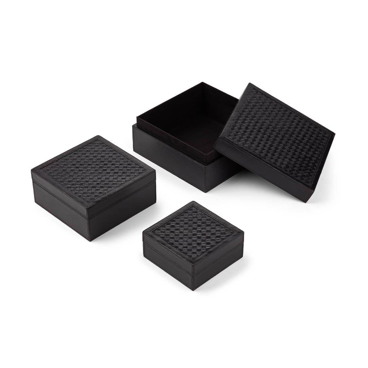 Woven Box | Square | Set of 3 boxes - Naturescollection.eu